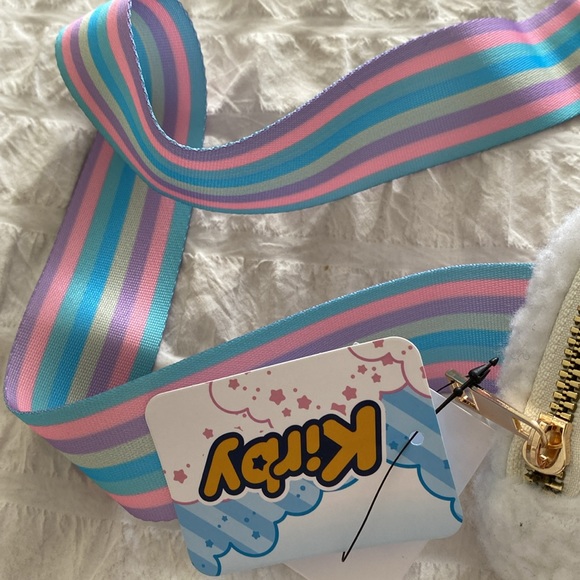 Kirby fluffy Fanny pack belt bag New - Picture 9 of 13
